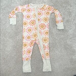 Cheerful Sunburst Infant Convertible Pajamas